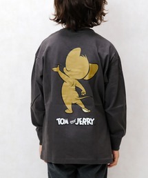 Tom＆Jerry | トムとジェリーバックプリントビッグロンT(Tシャツ/カットソー)