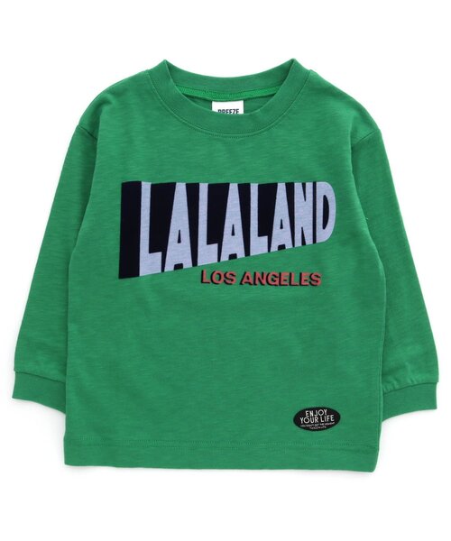 BREEZE（ブリーズ）の「4柄シティロゴTシャツ（Tシャツ/カットソー・キッズ・アイボリー/パープル/グリーン/ブラック・80/90/150/100/120/140/130/110）」の3枚目の写真