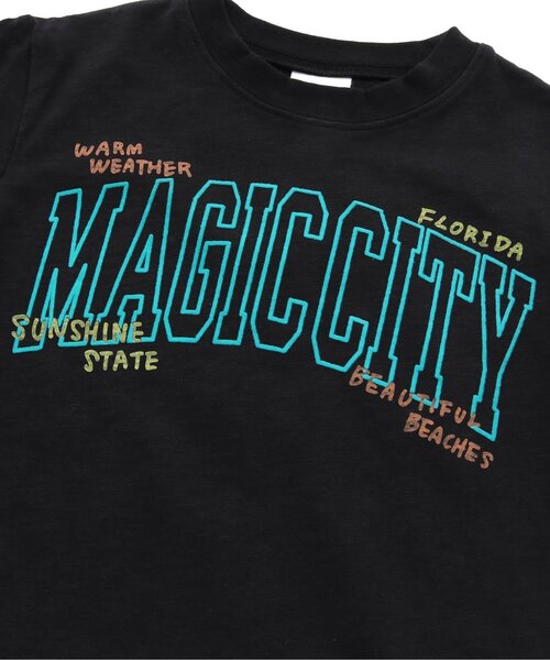 BREEZE（ブリーズ）の「4柄シティロゴTシャツ（Tシャツ/カットソー・キッズ・アイボリー/パープル/グリーン/ブラック・80/90/150/100/120/140/130/110）」の11枚目の写真