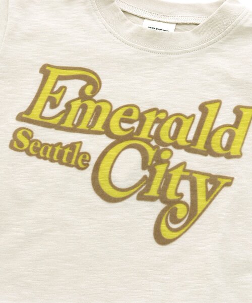 BREEZE（ブリーズ）の「4柄シティロゴTシャツ（Tシャツ/カットソー・キッズ・アイボリー/パープル/グリーン/ブラック・80/90/150/100/120/140/130/110）」の13枚目の写真