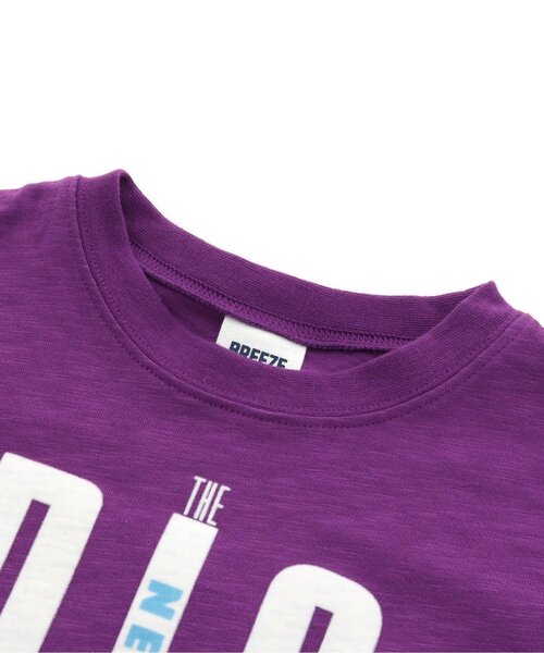 BREEZE（ブリーズ）の「4柄シティロゴTシャツ（Tシャツ/カットソー・キッズ・アイボリー/パープル/グリーン/ブラック・80/90/150/100/120/140/130/110）」の19枚目の写真