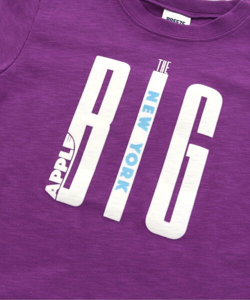 BREEZE（ブリーズ）の「4柄シティロゴTシャツ（Tシャツ/カットソー・キッズ・アイボリー/パープル/グリーン/ブラック・80/90/150/100/120/140/130/110）」の20枚目の写真