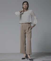 REPLETE（リプリート）の「【REPLETE】LAYERED PANTS DRESS（パンツドレス）」