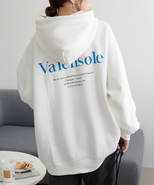 ユニセックス/WEB限定】ヴァレンソールビッグフードスウェット