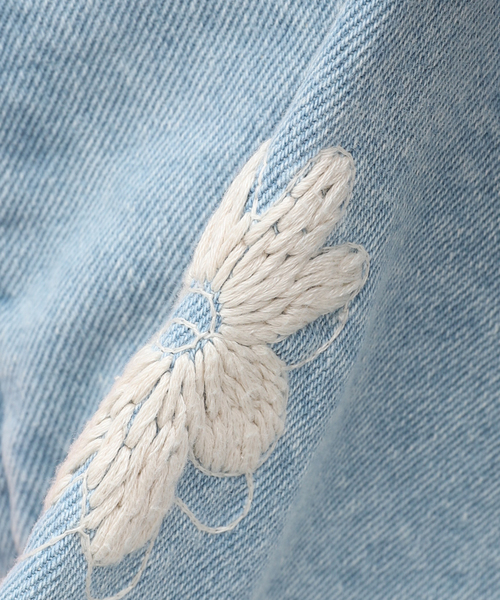 ニードルズ×ノーマティーディー“手刺繍”花柄入りワーク