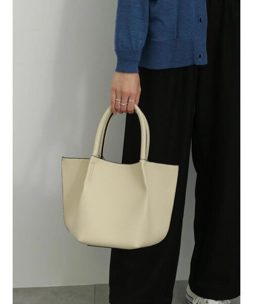 Samansa Mos2 blue（サマンサモスモスブルー）の「合皮ハンドバッグ（ハンドバッグ・レディース・カーキ/ブラック/キナリ・F）」の17枚目の写真