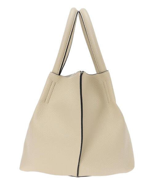 Samansa Mos2 blue（サマンサモスモスブルー）の「合皮ハンドバッグ（ハンドバッグ・レディース・カーキ/ブラック/キナリ・F）」の13枚目の写真