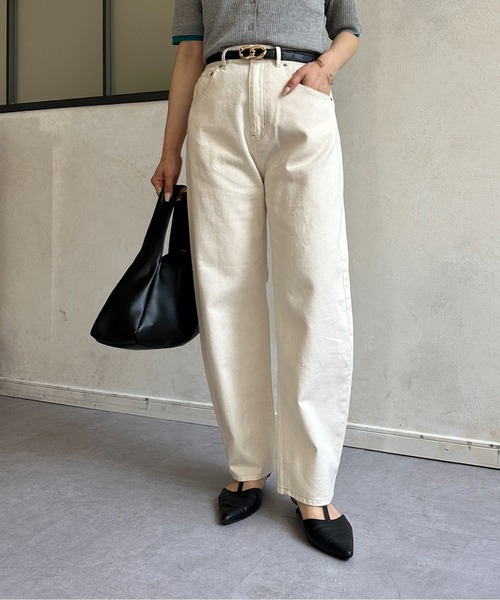 カーブデニムパンツ（デニムパンツ）｜Thevon（ゼボン）の