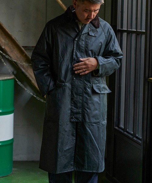 ジャケット・アウター barbour os wax burghley MWX1674SG91 barbour（バブアー） os wax burghley MWX1674SG91（ステン