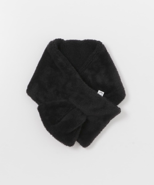 URBAN RESEARCH DOORS（アーバンリサーチドアーズ）の「ボアリバーシブルマフラー(KIDS)（マフラー・キッズ・グレー系その他/ブラック・ONE）」の8枚目の写真