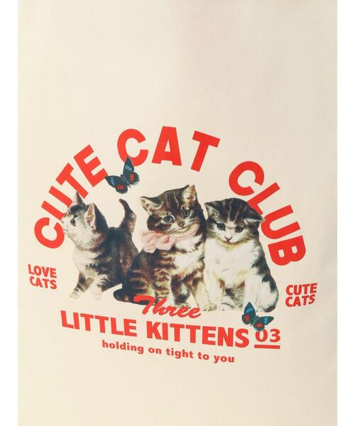 Green　Parks（グリーンパークス）の「■ORNE レトロアニマルコレクターズサック（トートバッグ・レディース・レッド/グリーン・FREE）」の9枚目の写真