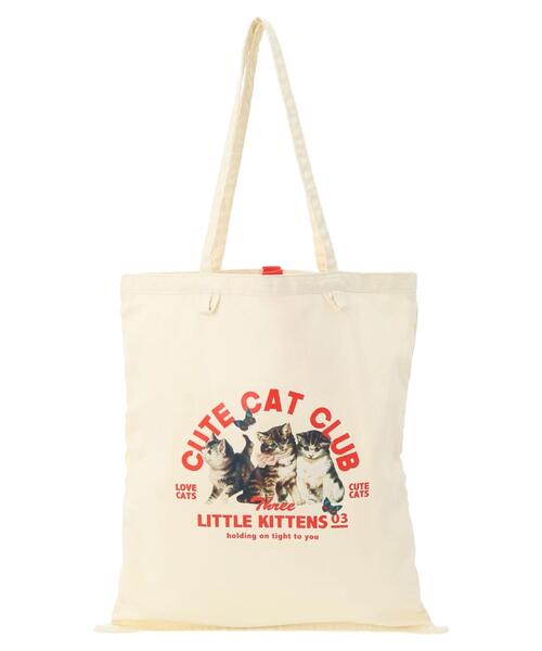 Green　Parks（グリーンパークス）の「■ORNE レトロアニマルコレクターズサック（トートバッグ・レディース・レッド/グリーン・FREE）」の12枚目の写真