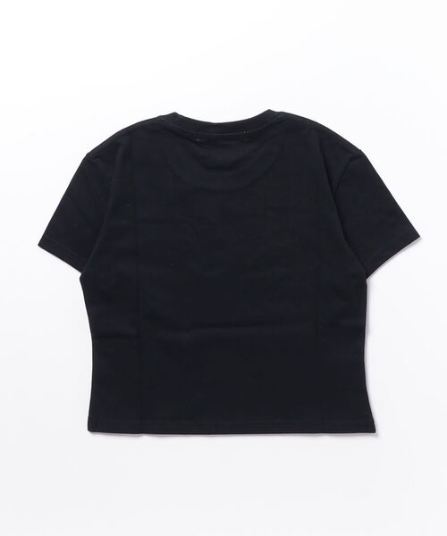 rokh（ロク）の「Rokh / ロク：EMBROIDERED LOGO CROPPED TSHIRT：R9CA39[ANN]（Tシャツ/カットソー・レディース・ホワイト/ブラック・S）」の3枚目の写真