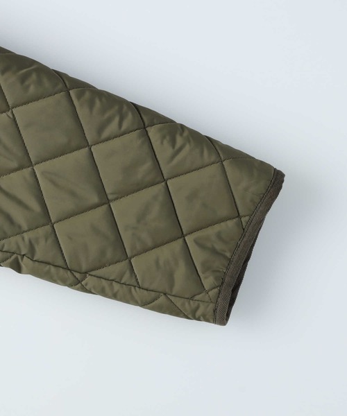 HONEYSUCKLE ROSE（ハニーサックルローズ）の「【HONEYSUCKLE ROSE】フードキルティングコート（その他アウター・レディース・ブラック/カーキブラウン・M/L）」の5枚目の写真