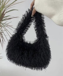 ammy. | 【 ammy. / エイミードット 】 フリンジ シャギー ミニ バッグ(ハンドバッグ)