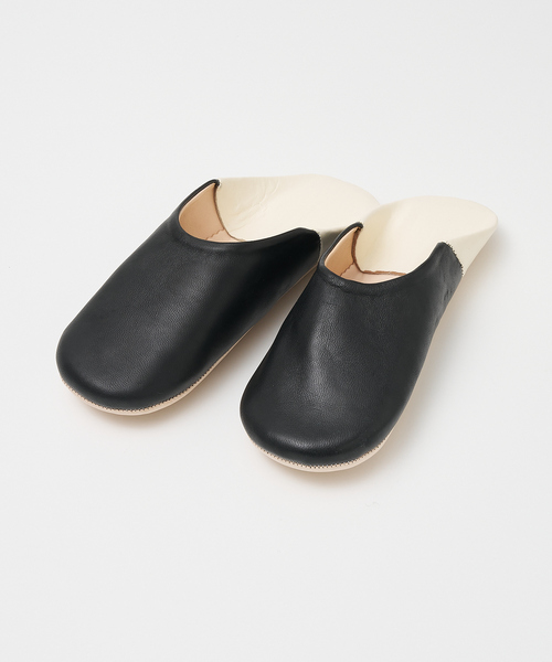 collex(コレックス)の「ツートンバブーシュ Ladies(ルームシューズ/スリッパ・レディース・グレー/スミクロ/ベージュ・フリー)」の12枚目の写真