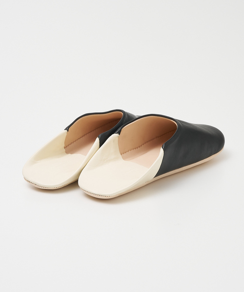 collex(コレックス)の「ツートンバブーシュ Ladies(ルームシューズ/スリッパ・レディース・グレー/スミクロ/ベージュ・フリー)」の15枚目の写真