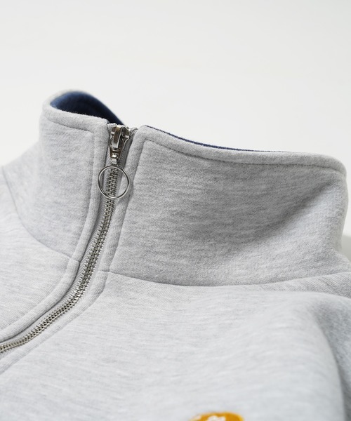 STAY GOLD（ステイゴールド）の「【STAYGOLD】ヘビーウェイト 裏起毛 クマモチーフ ハーフジップ / Heavyweight lined half-zip with bear motif（スウェット・メンズ・アッシュグレー/ブラック/ネイビー・M/L）」の19枚目の写真