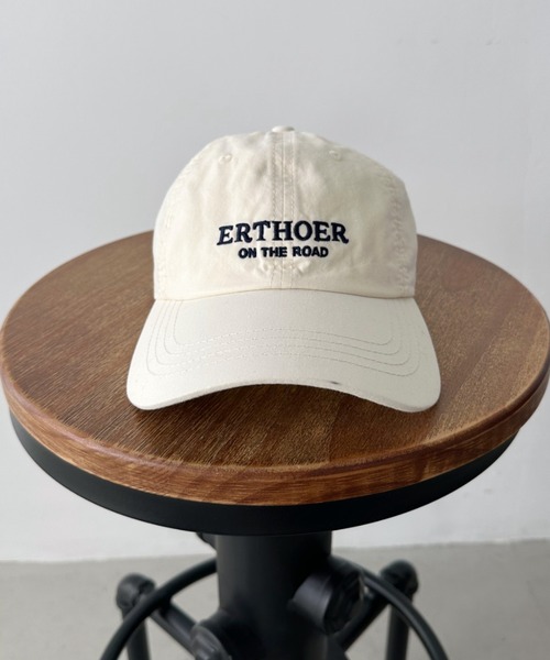 CLEA（クレア）の「フロントロゴ刺繍コットンキャップ（キャップ・レディース・ネイビー/ピンク/グリーン/ブラウン/ブラック/ホワイト/ベージュ・FREE）」の9枚目の写真