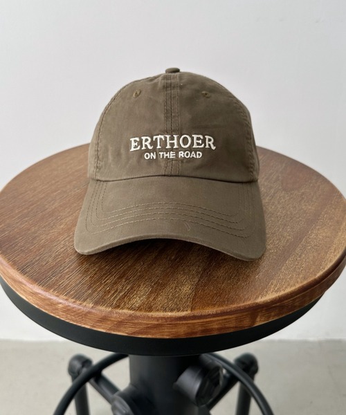 CLEA（クレア）の「フロントロゴ刺繍コットンキャップ（キャップ・レディース・ネイビー/ピンク/グリーン/ブラウン/ブラック/ホワイト/ベージュ・FREE）」の18枚目の写真