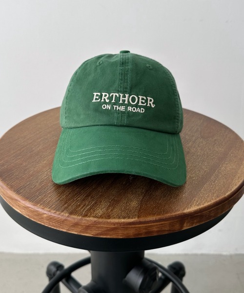 CLEA（クレア）の「フロントロゴ刺繍コットンキャップ（キャップ・レディース・ネイビー/ピンク/グリーン/ブラウン/ブラック/ホワイト/ベージュ・FREE）」の22枚目の写真