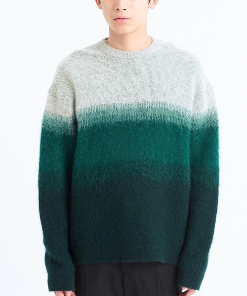 ミックスグラデーションニット（ニット/セーター）｜STUDIOUS