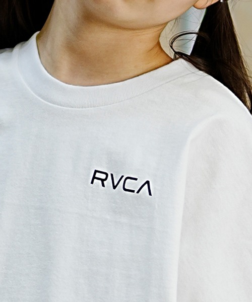 RVCA（ルーカ）の「RVCA/ルーカ キッズ ロングTシャツ ロンT バンダナ柄 BE045-058（Tシャツ/カットソー・キッズ・ホワイト/ブラック・140cm/130cm/160cm/150cm）」の8枚目の写真
