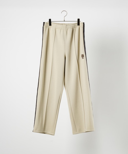 kaoyorinakami(カオヨリナカミ)の「flowerlogo track pants / フラワーロゴトラックパンツ(その他パンツ・メンズ・ネイビー/ベージュ・SMALL/X-SMALL/X-LARGE/LARGE/MEDIUM)」の14枚目の写真