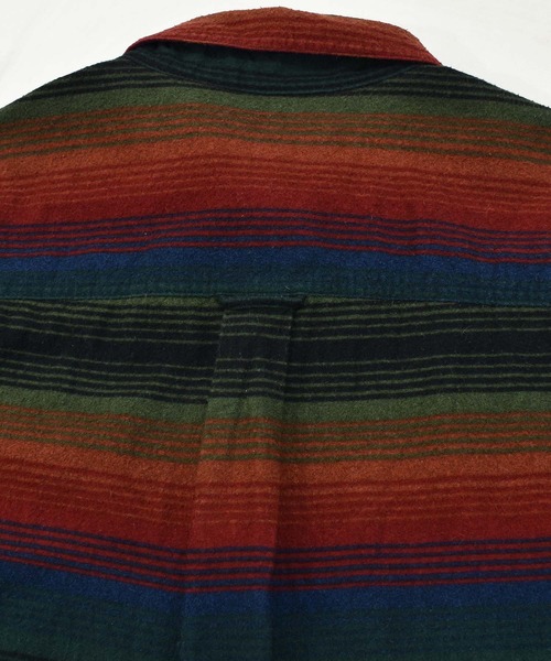 WOOLRICH(ウールリッチ)の「【ヴィンテージ古着】Y2K WOOLRICH/ウールリッチ ネイティブ柄 ボタンダウンシャツ(シャツ/ブラウス・メンズ・その他・X-LARGE)」の7枚目の写真