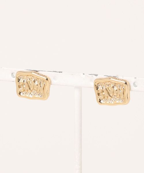 NOISE MAKER（ノイズメーカー）の「【YLYL】Savon stud earrings（ピアス（両耳用）・レディース・ゴールド/アイボリー・FREE）」の8枚目の写真