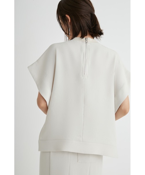 エミ emmi バックジョーゼットサテンドルマンTOPS 新品 emmi（エミ）の「【emmi atelier】バックジョーゼットサテン