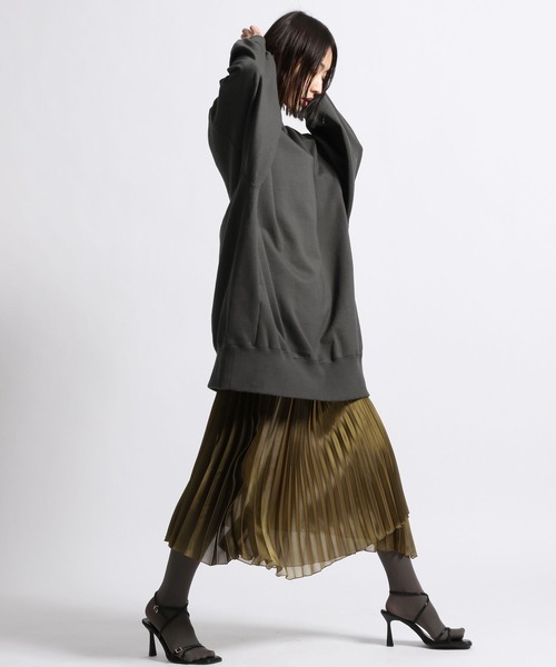 STERNBERG（スタンバーグ）の「STERNBERG/アシメプリーツラップスカート/991254（スカート・レディース・シルバー/ゴールド・MEDIUM/LARGE）」の7枚目の写真