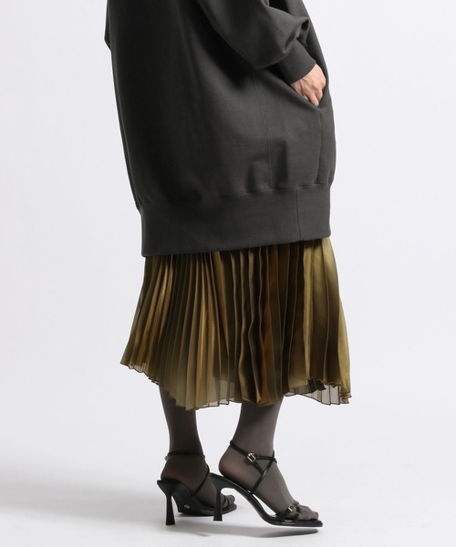 STERNBERG（スタンバーグ）の「STERNBERG/アシメプリーツラップスカート/991254（スカート・レディース・シルバー/ゴールド・MEDIUM/LARGE）」の15枚目の写真