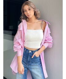 GYDA | シンプルストライプシャツ(シャツ/ブラウス)