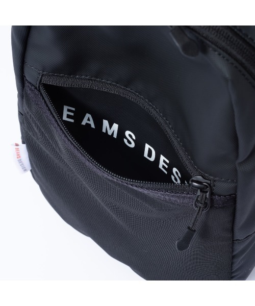 BEAMS DESIGN(ビームス デザイン)の「BEAMS DESIGN(ビームスデザイン) エラスティックメッシュ ボディバッグ(ボディバッグ/ウエストポーチ・メンズ・ブラック/ネイビー/グレー/サンドベージュ/ライトグレー・FREE)」の15枚目の写真