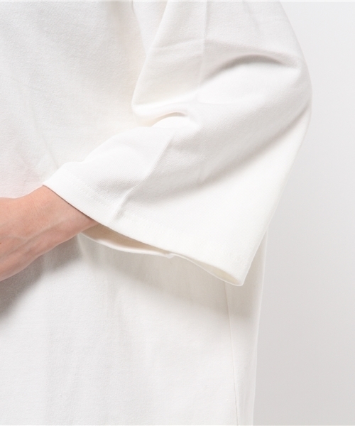 CIAOPANIC（チャオパニック）の「【Ciaopanic】　ハイネックBIGT-OP（ワンピース・レディース・アイボリー/ブラック・FREE）」の3枚目の写真