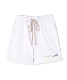 【WEB&DEPOT限定】WHITELAND/ホワイトランド/OWL/COLOR LOGO SWT SHORTS