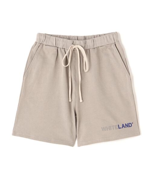 WHITELAND（ホワイトランド）の「【WEB&DEPOT限定】WHITELAND/ホワイトランド/OWL/COLOR LOGO SWT SHORTS（スウェットパンツ・レディース・ブラック/カーキ/ホワイト・M/S/L）」の3枚目の写真
