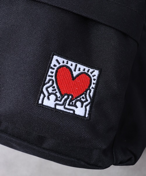 FUNALIVE(ファンアライブ)の「Keith Haring キースヘリング デイパックM(バックパック/リュック・メンズ・ブラック/ホワイト・FREE)」の15枚目の写真
