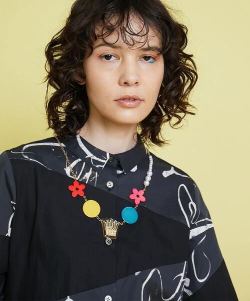 FRAPBOIS（フラボア）の「クリアークラウン ネックレス（ネックレス・レディース・ゴールド・FREE）」の8枚目の写真