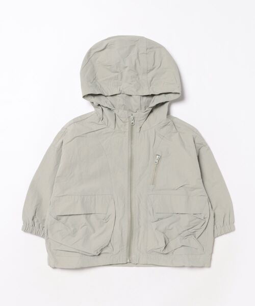 aimoha（アイモハ）の「【aimoha-KIDS-】子供服マウンテンパーカー（マウンテンパーカー・キッズ・ベージュ/グレー・90/100/110/120/130）」の12枚目の写真