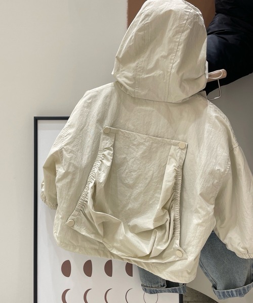 aimoha（アイモハ）の「【aimoha-KIDS-】子供服マウンテンパーカー（マウンテンパーカー・キッズ・ベージュ/グレー・90/100/110/120/130）」の6枚目の写真