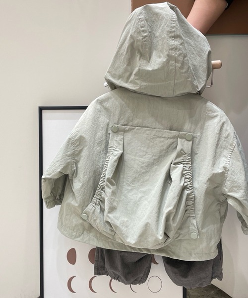 aimoha（アイモハ）の「【aimoha-KIDS-】子供服マウンテンパーカー（マウンテンパーカー・キッズ・ベージュ/グレー・90/100/110/120/130）」の4枚目の写真