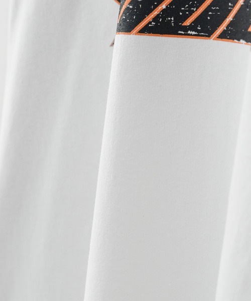 ZIP FIVE(ジップファイブ)の「【ZIP FIVE】 ピグメント 90s ロゴ ラグラン ルーズシルエット ロンT / ロングスリーブ Tシャツ / 長袖(Tシャツ/カットソー・メンズ・ネイビー系/ネイビー/ホワイト×ブラック/ブラック/ブラック系・LARGE/MEDIUM)」の9枚目の写真