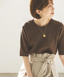 Noble | スビンコットン5分袖Tシャツ(Tシャツ/カットソー)