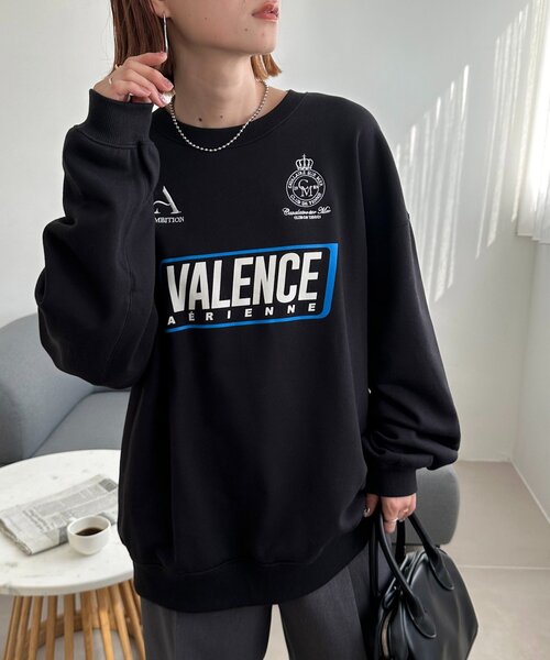 DISCOAT(ディスコート)の「【WEB限定】ゲームロゴスウェット(Tシャツ/カットソー・レディース・ライトグレー/ネイビー/ブラック・FREE)」の12枚目の写真