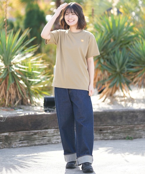 THE NORTH FACE（ザノースフェイス）の「THE NORTH FACE/ザ・ノース・フェイス 半袖 Tシャツ ショートスリーブスモールボックスロゴティー NTW32445（Tシャツ/カットソー・レディース・ホワイト/ブラック/ダークベージュ・S/M/L/XL）」の21枚目の写真