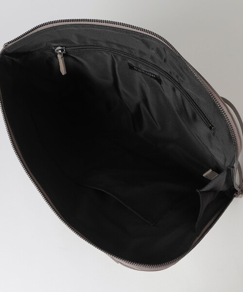 BLACK LABEL CRESTBRIDGE（ブラックレーベル・クレストブリッジ）の「エンボスシュリンクレザークラッチバッグ（クラッチバッグ・メンズ・ベージュ系その他2/ブラック・FREE）」の12枚目の写真