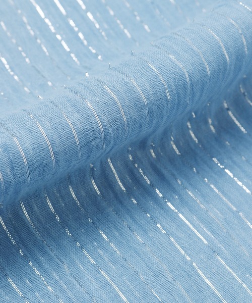 チャイハネ（チャイハネ）の「【チャイハネ】ルローラタッセルストール（ストール/ショール・レディース・ブルー/ナチュラル/ブラック・FREE）」の6枚目の写真