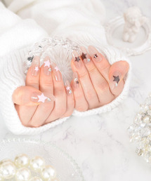 Mayree（メイリー）の「【float】デザイン ネイルチップ(B)（ネイルシール/ネイルチップ）」